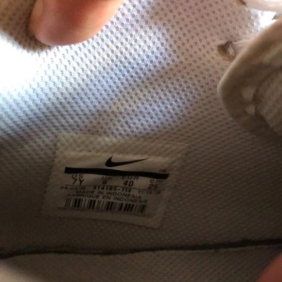 Nike Air Force 1 Hi-Top Sneakers in Triple White - Picture 11 of 15